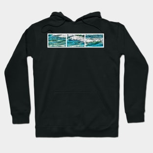 Cresting Waves Triptych Hoodie